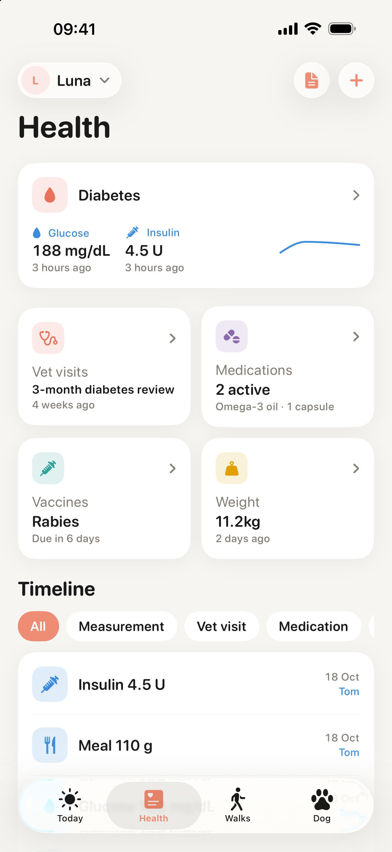 Health screen